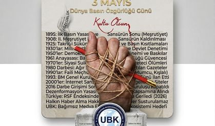 “BASININ ÖZGÜR VE NİTELİKLİ OLMADIĞI BİR TOPLUMDA HİÇ KİMSE GÜVENDE DEĞİLDİR''