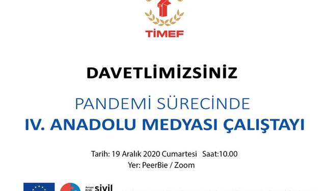 IV. ANADOLU MEDYA ÇALIŞTAYI