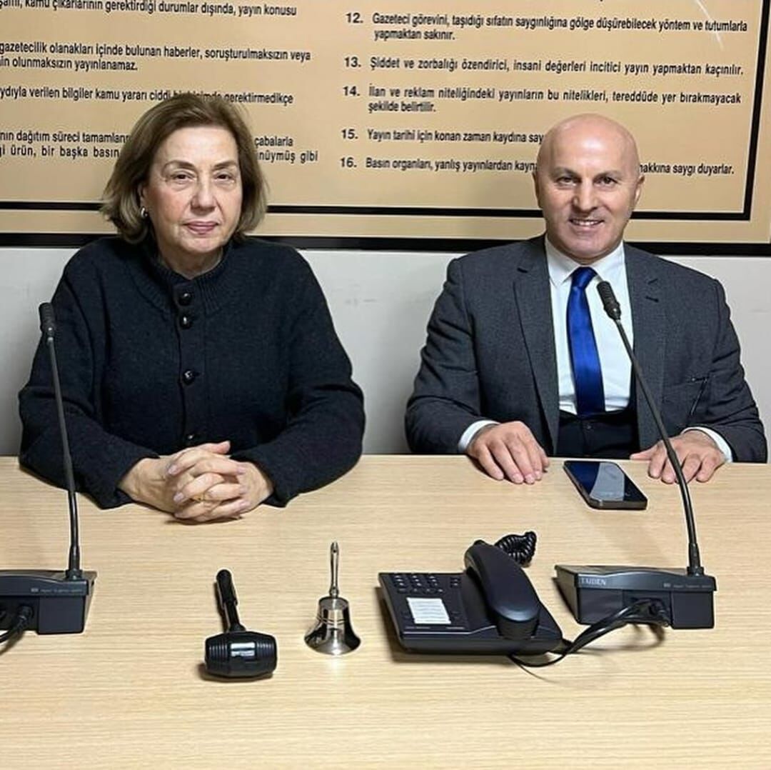 GÜREL, BASIN KONSEYİ BAŞKANI PINAR TÜRENÇ İLE BULUŞTU